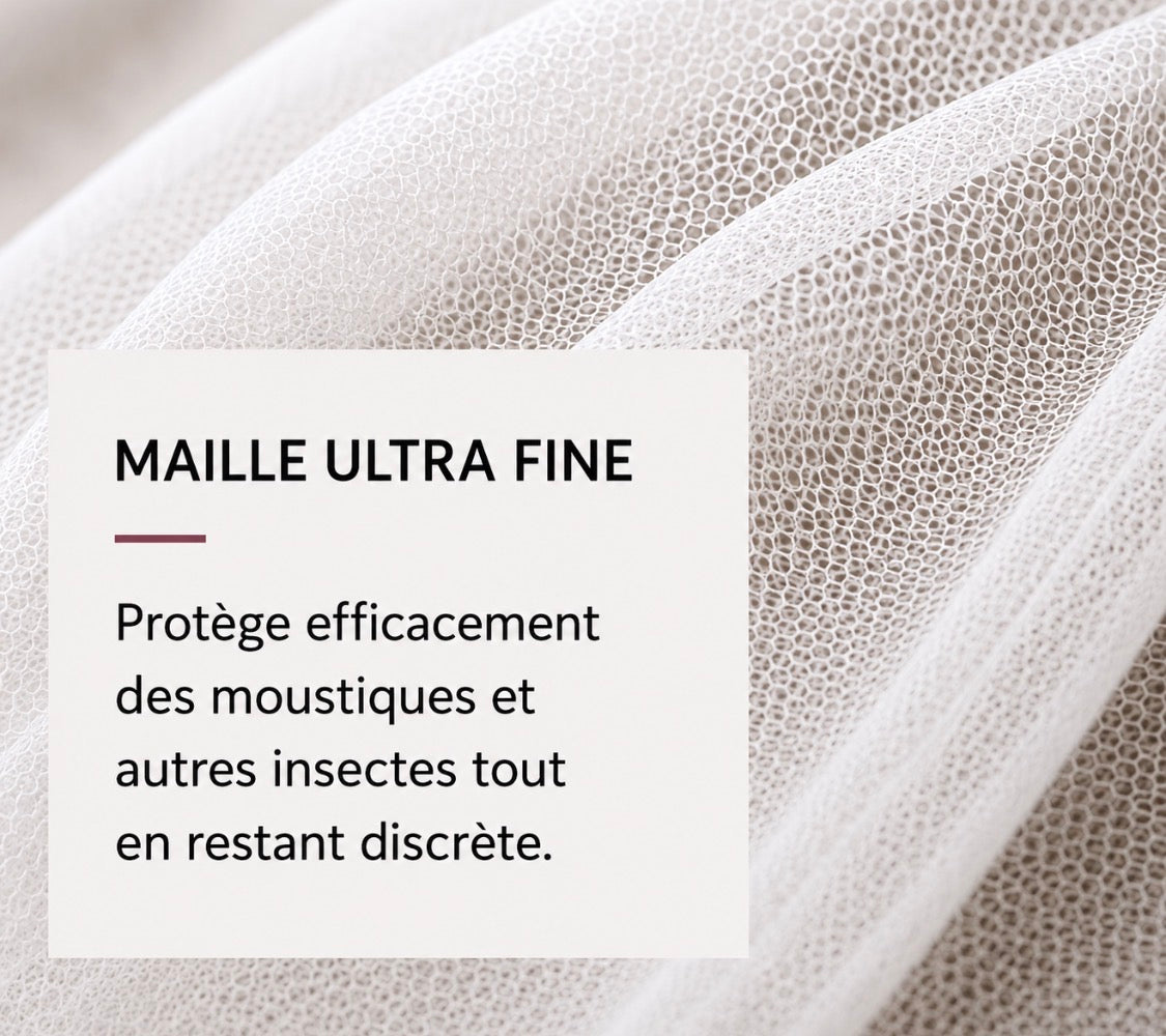 Moustiquaire berceau Zenvira protection naturelle sans chimie