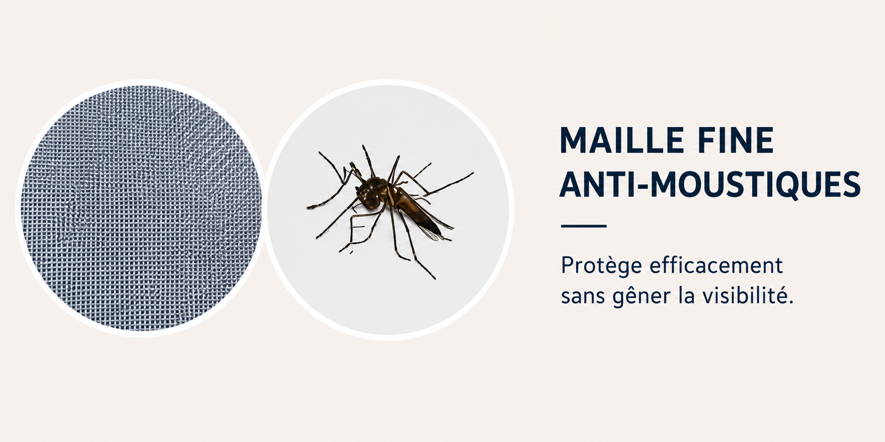 Moustiquaire fenêtre Zenvira vue intérieure lumière naturelle